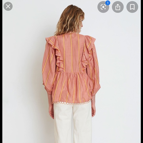 Apiece Apart ‘Likhi’ Cotton Blouse - Picture 2 of 6